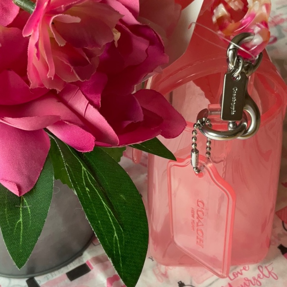 🌸 COACH PINK JELLY TABBY 🌸NWT 🌸 - Picture 9 of 16